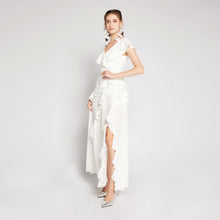 Load image into Gallery viewer, Ruffles Chiffon Maxi Dress