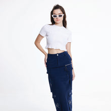 Load image into Gallery viewer, JL X MAG SMOCKING TEE