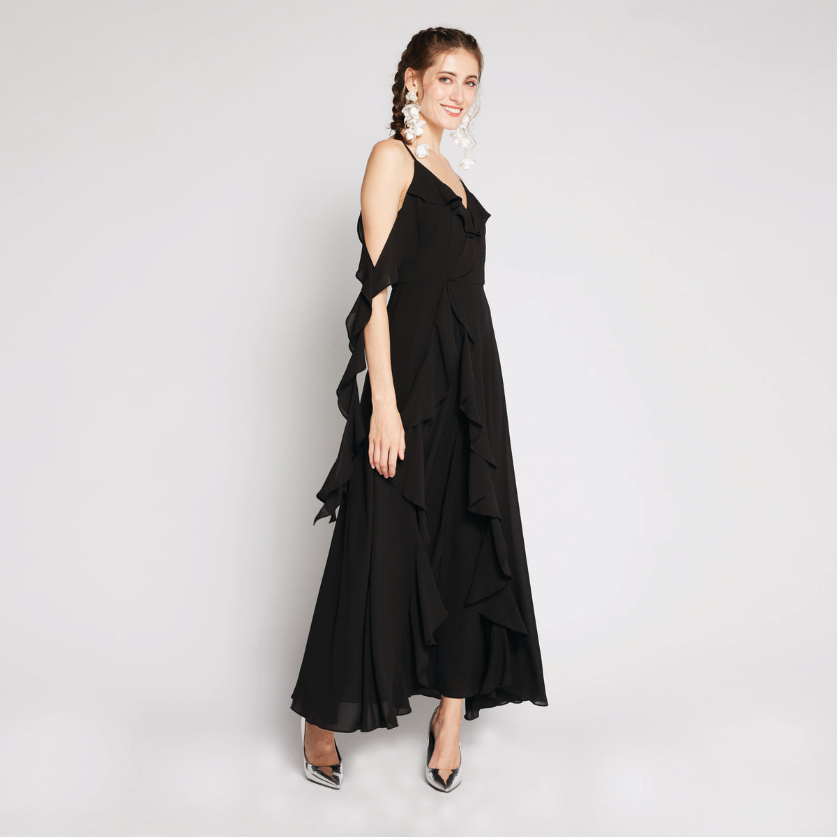 Priya Cold Shoulder Chiffon Evening Dress Maxi Dress Priya Cold Shoulder Chiffon Evening Dress Jenny Yoo Priya Cold Shoulder Chiffon Evening Dress Maxi Dress Priya Cold Shoulder Chiffon Evening Dress Jenny Yoo