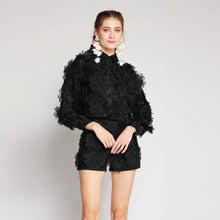 Load image into Gallery viewer, Embroidered Floral Shorts