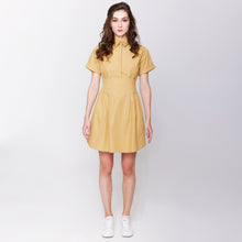 Load image into Gallery viewer, Short Sleeve Shirt Dress