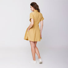 Load image into Gallery viewer, Short Sleeve Shirt Dress