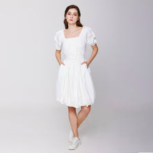Load image into Gallery viewer, Round Sleeve Dress with Belt