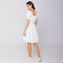 Load image into Gallery viewer, Round Sleeve Dress with Belt