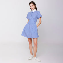 Load image into Gallery viewer, Short Sleeve Shirt Dress