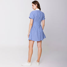 Load image into Gallery viewer, Short Sleeve Shirt Dress
