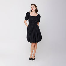 Load image into Gallery viewer, Round Sleeve Dress with Belt