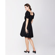 Load image into Gallery viewer, Round Sleeve Dress with Belt