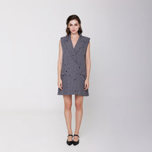 Load image into Gallery viewer, Eyelet Vest Dress