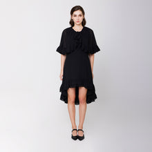 Load image into Gallery viewer, Cape Chiffon Dress