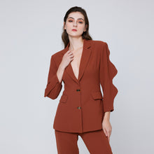 Load image into Gallery viewer, Scallop Sleeves Jacket