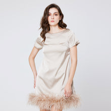 Load image into Gallery viewer, Cora Feather Dress