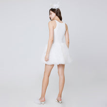 Load image into Gallery viewer, Tulle Ruffled Sleeveless Dress