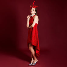 Load image into Gallery viewer, Elyn Halter Shimmering Dress