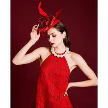 Load image into Gallery viewer, Elyn Halter Shimmering Dress
