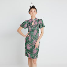 Load image into Gallery viewer, Wan Jun Puff Slv Qipao