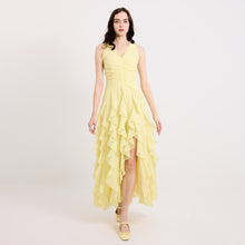 Load image into Gallery viewer, Ruffled Maxi Dress