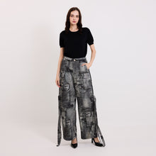 Load image into Gallery viewer, PARACHUTE PANTS DENIM