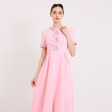 Load image into Gallery viewer, Karie Diamonte Midi Dress