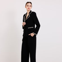 Load image into Gallery viewer, Kylie Diamonte Jacket and Trouser Set