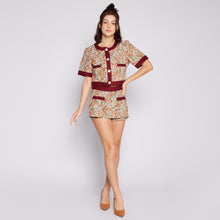 Load image into Gallery viewer, Denim Floral Short