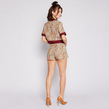Load image into Gallery viewer, Denim Floral Short