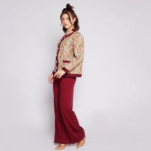 Load image into Gallery viewer, Denim Floral Jacket
