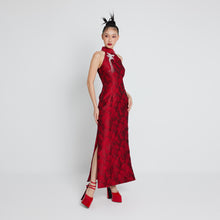 Load image into Gallery viewer, Xue Ke Maxi Qipao