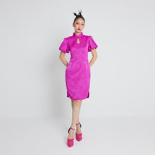 Load image into Gallery viewer, Wan Jun Puff Slv Qipao