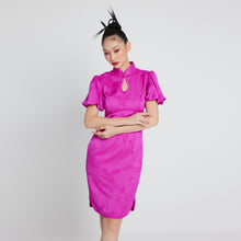 Load image into Gallery viewer, Wan Jun Puff Slv Qipao