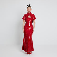 Load image into Gallery viewer, Xin Yue Sequin Gown