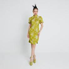 Load image into Gallery viewer, Wan Jun Puff Slv Qipao