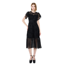 Load image into Gallery viewer, LACE MIDI DRESS