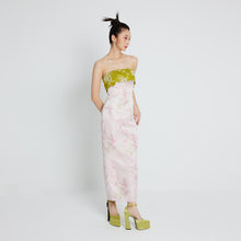 Load image into Gallery viewer, Ke Rou Scallop Tube Dress