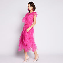 Load image into Gallery viewer, Layered Organza Midi Skirt