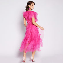 Load image into Gallery viewer, Layered Organza Midi Skirt
