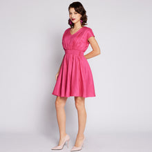Load image into Gallery viewer, LINEN MINI DRESS
