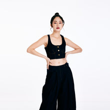 Load image into Gallery viewer, Denim Crop Bralette