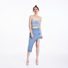 Load image into Gallery viewer, Denim Bralette