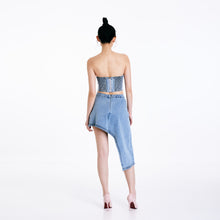Load image into Gallery viewer, Denim Bralette