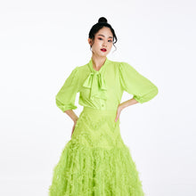 Load image into Gallery viewer, Lilou Tulle Blouse