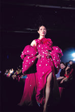 Load image into Gallery viewer, Flora Patch Slit Dress