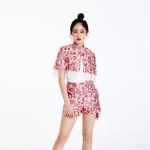 Load image into Gallery viewer, Hua Hua Brocade Shorts