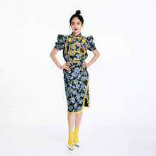 Load image into Gallery viewer, Yuan Yuan Pencil Skirt