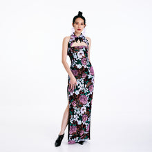 Load image into Gallery viewer, Li Li Sequined Qipao Dress