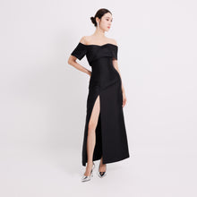 Load image into Gallery viewer, Vivy Mikado Off-Shoulder Gown
