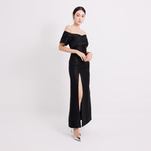 Load image into Gallery viewer, Vivy Mikado Off-Shoulder Gown