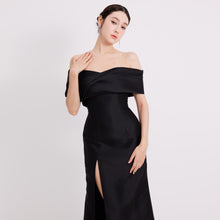Load image into Gallery viewer, Vivy Mikado Off-Shoulder Gown