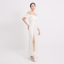Load image into Gallery viewer, Vivy Mikado Off-Shoulder Gown