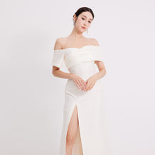 Load image into Gallery viewer, Vivy Mikado Off-Shoulder Gown